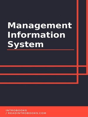 cover image of Management Information System